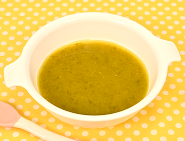 緑キューブのスープ